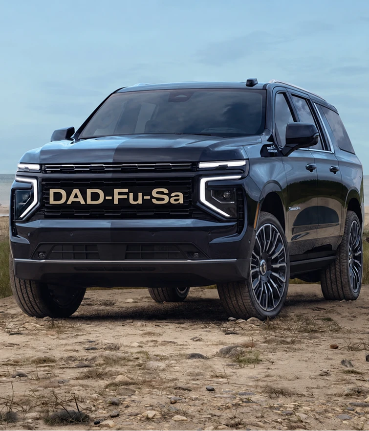 Dad-Fu-Sa Premium SUV Front